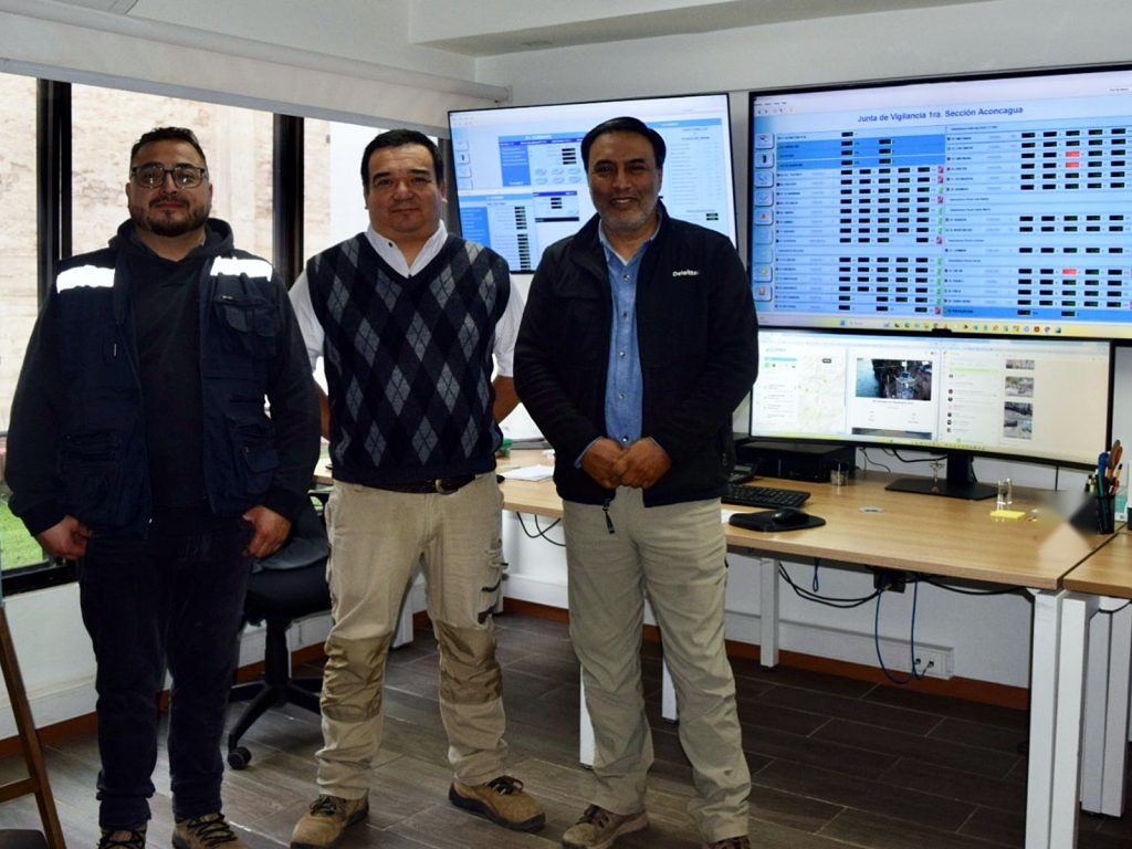 Panel de monitoreo de caudal en línea